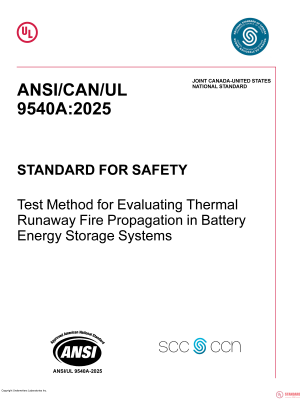 UL 9540A PDF UL 9540A PDF